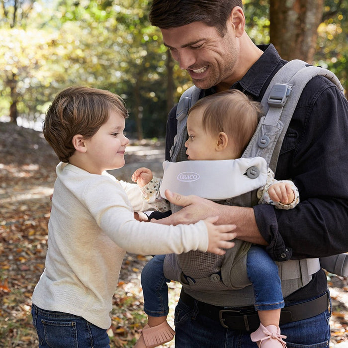 Graco Cradle Me 4-in-1 Baby Carrier - Mineral Gray