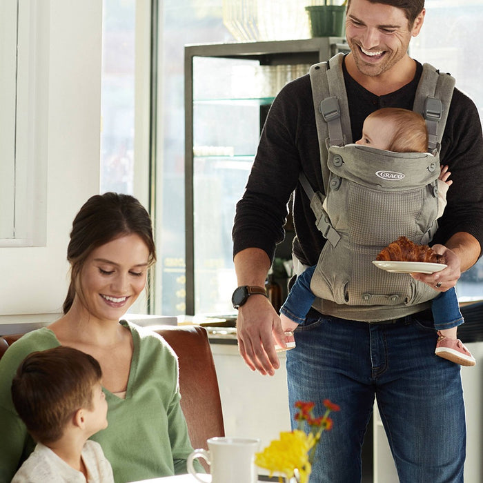 Graco Cradle Me 4-in-1 Baby Carrier - Mineral Gray