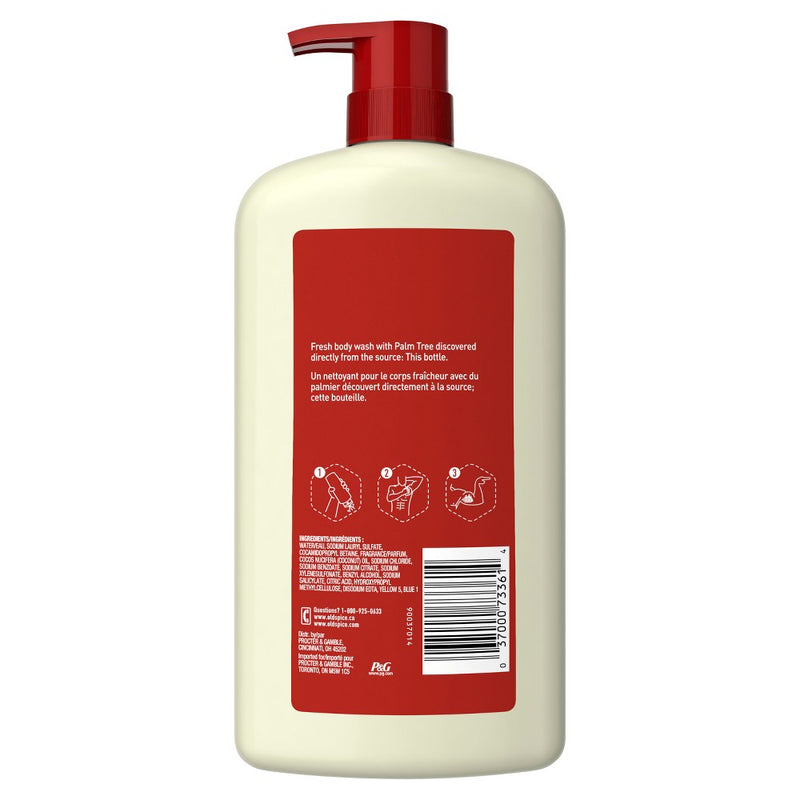 Old Spice Men's Body Wash - Fresh/Tropical Scent - 30 fl oz