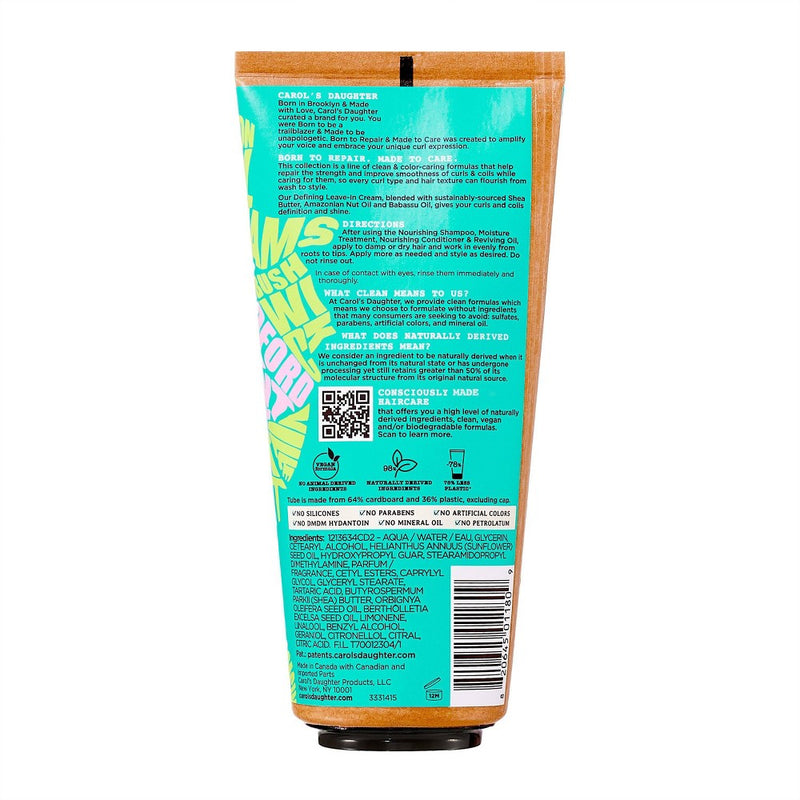 Carol's Daughter Born to Repair Defining Leave-In Cream with Shea Butter - 6.8 fl oz