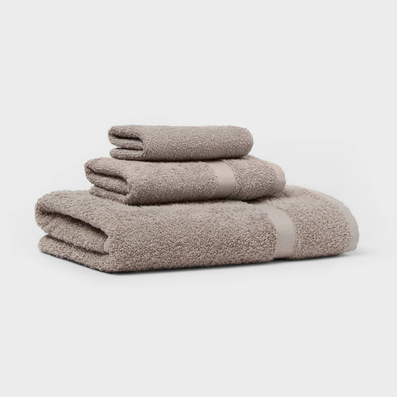 Bath Towel Light Gray - Room Essentials™