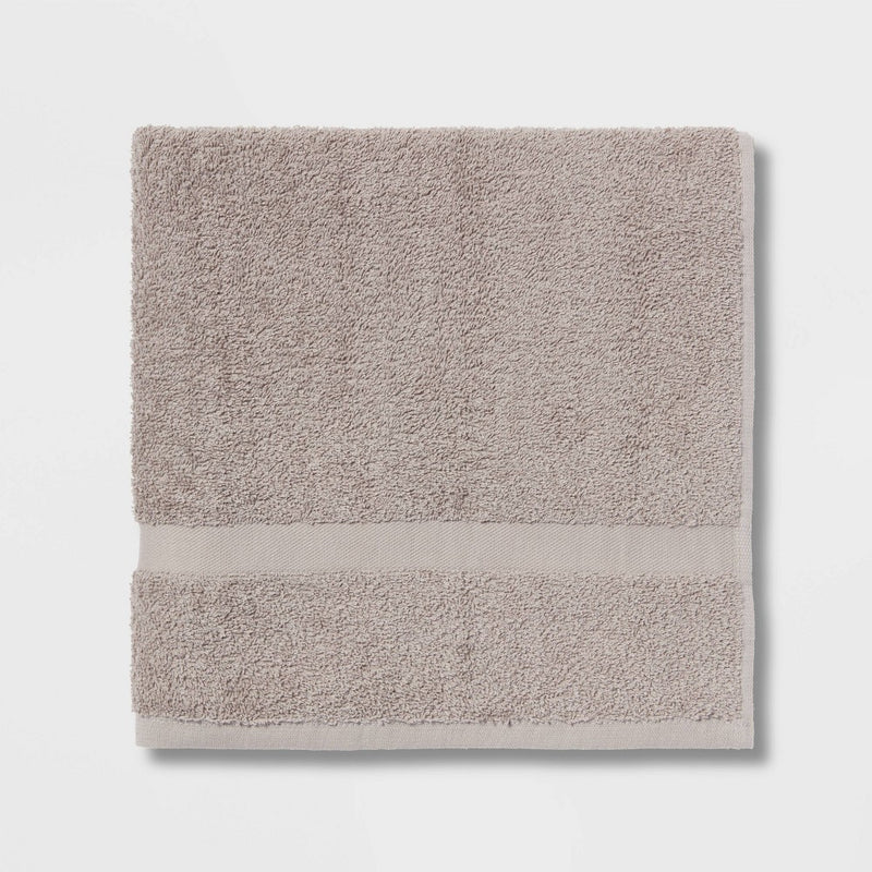 Bath Towel Light Gray - Room Essentials™