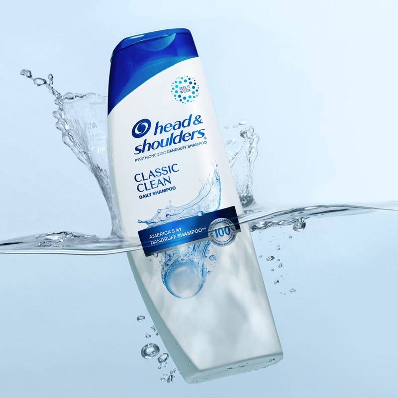 Head & Shoulders Classic Clean for Daily Use, Anti-Dandruff Treatment, Paraben-Free Shampoo - 20.7 fl oz