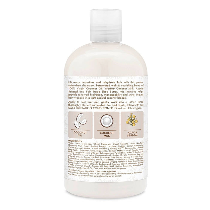 SheaMoisture Virgin Coconut Oil Shampoo Daily Hydration - 13 fl oz