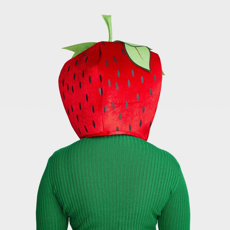 Adult Strawberry Halloween Costume Mask - Hyde & EEK! Boutique