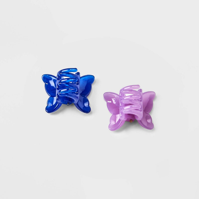 Girls' 8pk Butterfly Clips - Cat & Jack
