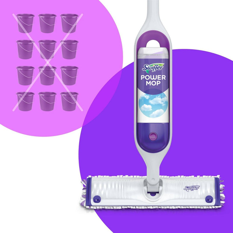Swiffer Fresh Power Mop Floor Cleaning Solution - 2ct