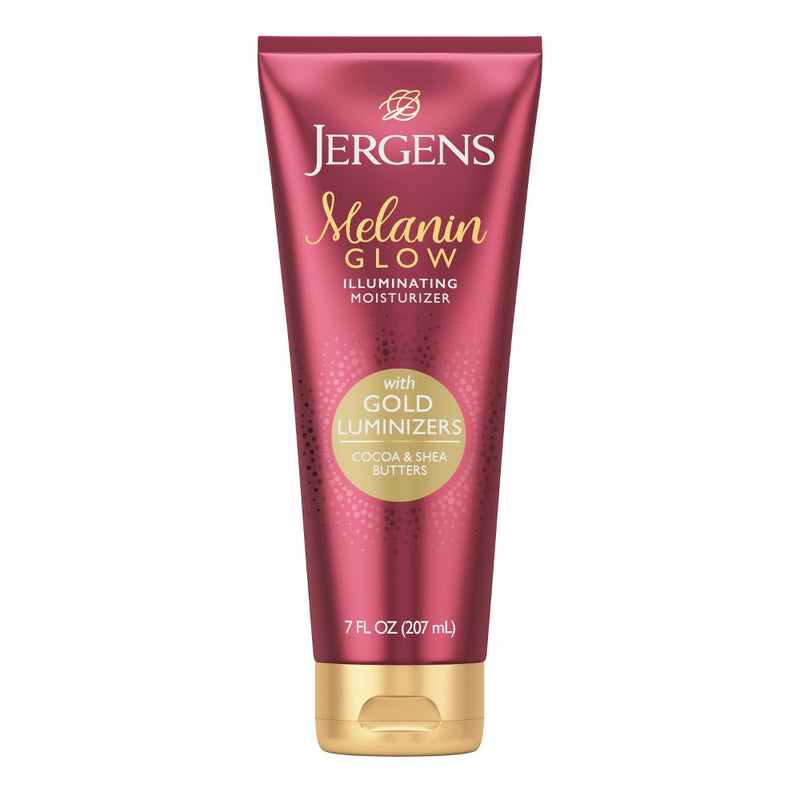 Jergens Natural Glow Melanin Glow Body Lotion - Gold - 7 fl oz