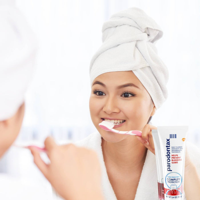 Parodontax Fluoride Anticavity & Antigingivitis Complete Protection Fresh Mint Toothpaste - 3.4oz/1ct
