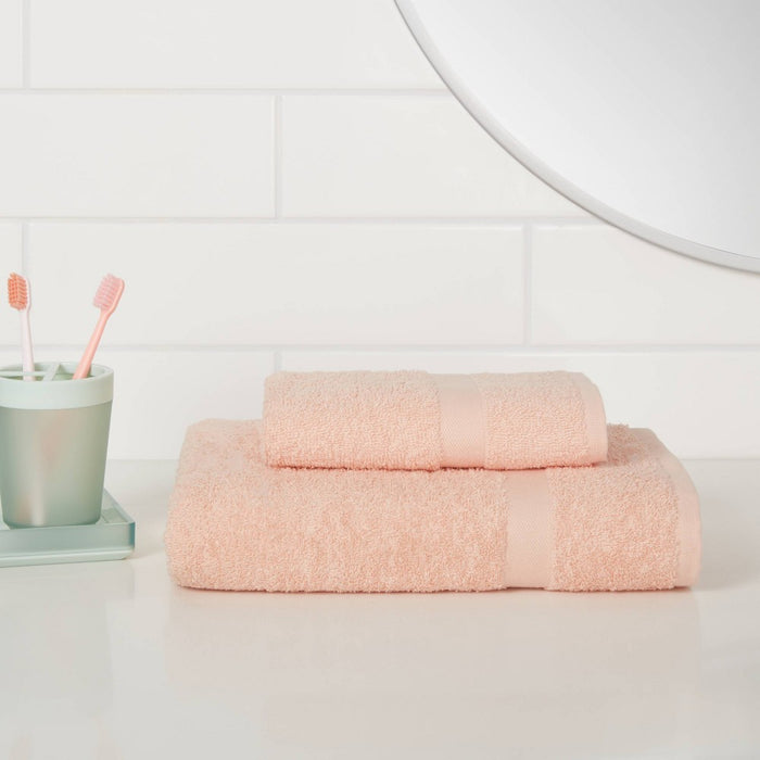 Bath Towel Light Peach - Room Essentials
