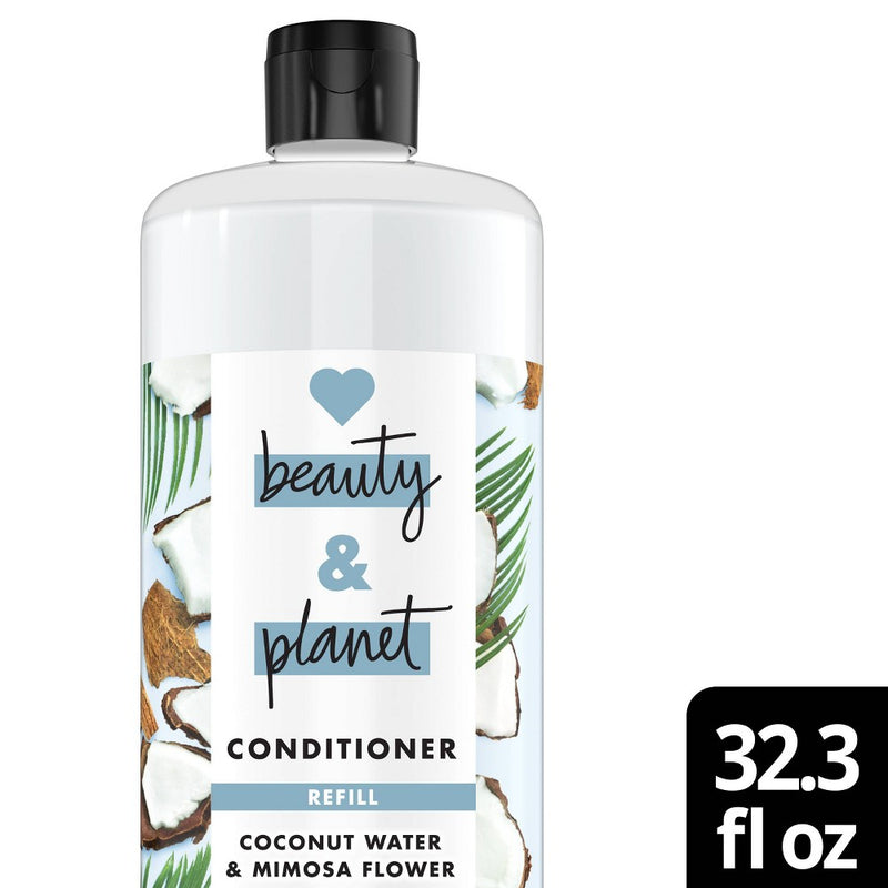 Love Beauty and Planet Coconut Water & Mimosa Flower Conditioner Refill - 32.3 fl oz