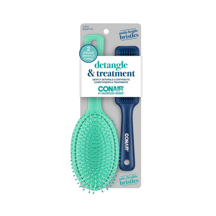 Conair Detangle Hair Brush Set - 2pc