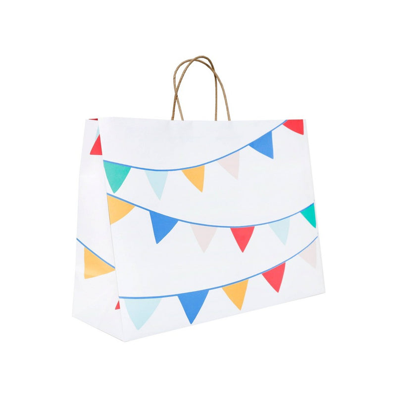 Eco-friendly Large Bunting Flag Gift Bag - Spritz