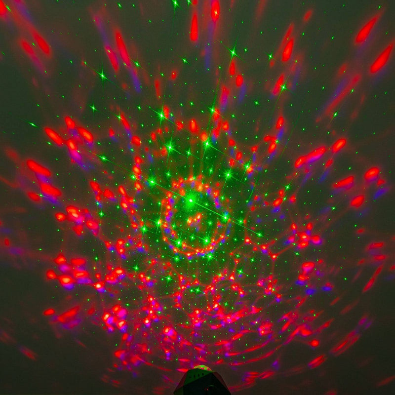 LED Galaxy Projector Laser Star Lights with Remote Black - West & Arrow