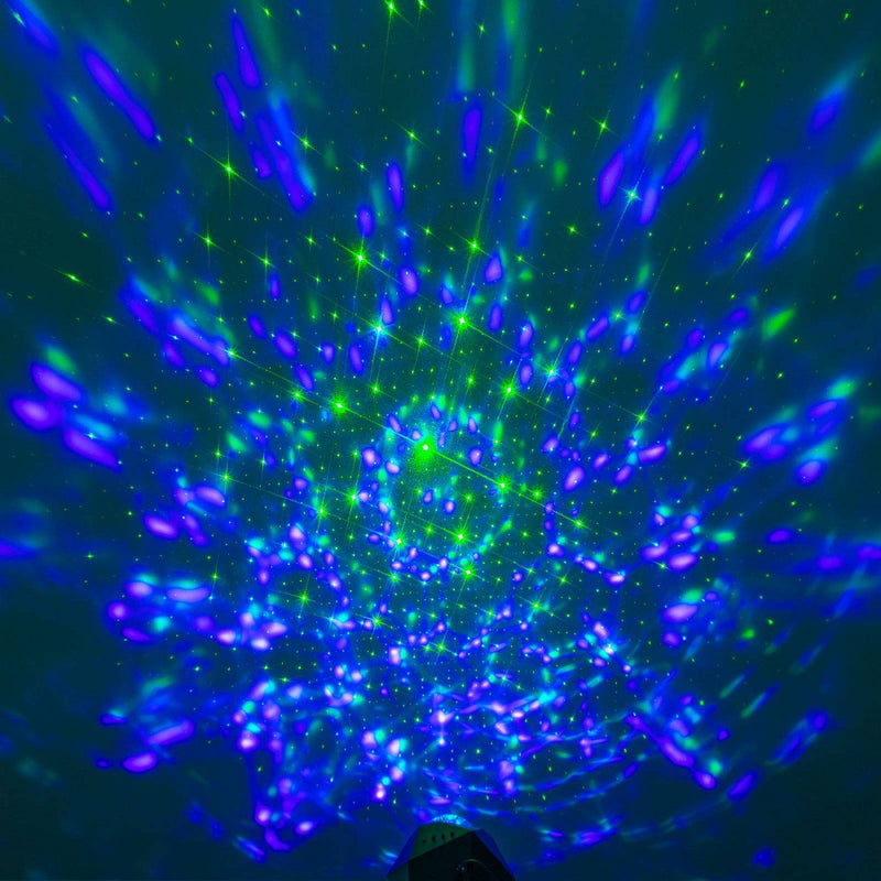 LED Galaxy Projector Laser Star Lights with Remote Black - West & Arrow