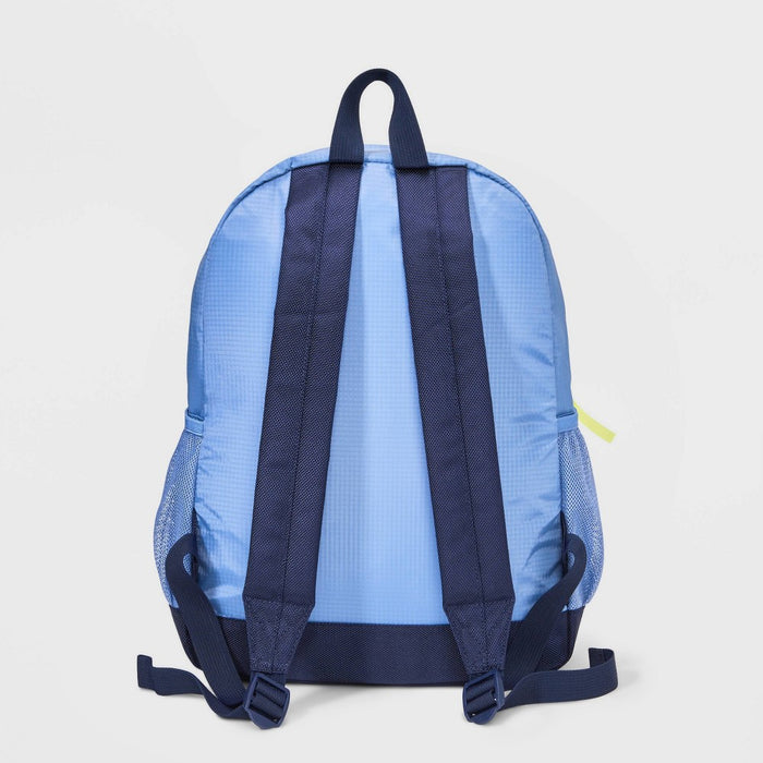 Kids' 16" Colorblock Ripstop Backpack - Cat & Jack Blue
