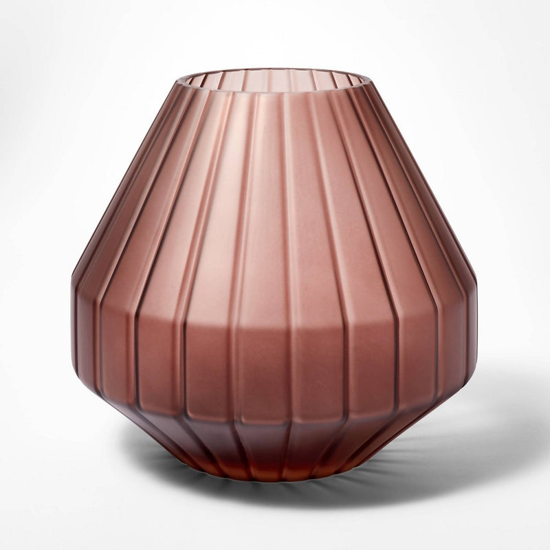 Fluted Glass Vase - Threshold designed with Studio McGee