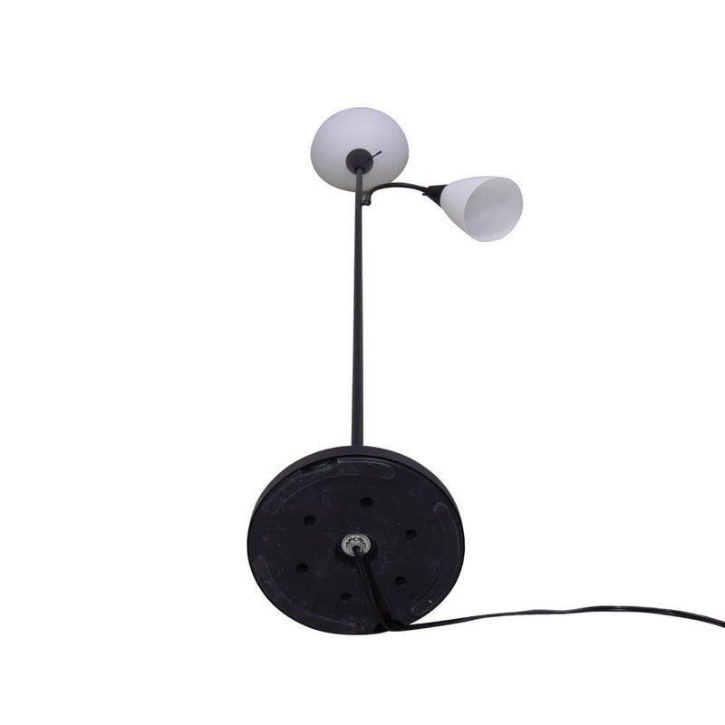 Torchiere with Task Light Floor Lamp Black - Room Essentials