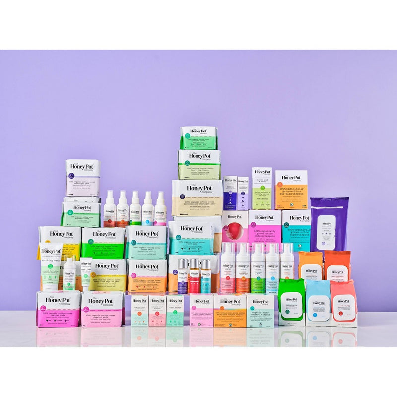 The Honey Pot Company Organic Cotton Duo-Pack Tampons - 18ct