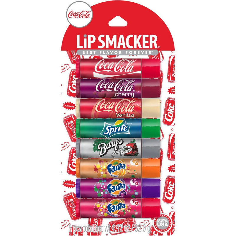Lip Smacker Lip Balm Coca Cola Party Pack - 8pc/1.12oz