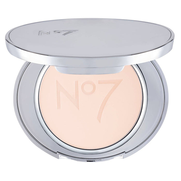 No7 Lift & Luminate Triple Action Translucent Finishing Pressed Powder - Light - .35oz