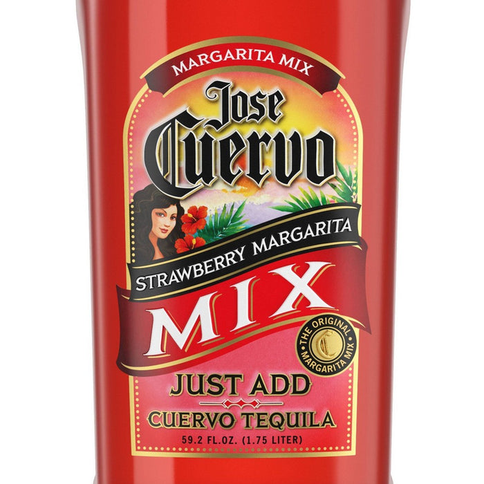 Jose Cuervo Strawberry Margarita Mix - 1.75L Bottle