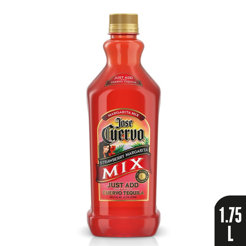 Jose Cuervo Strawberry Margarita Mix - 1.75L Bottle