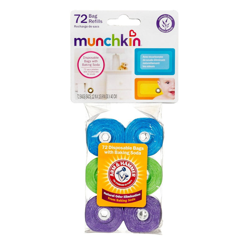 Munchkin Arm & Hammer Diaper Bag Refill - 72pk