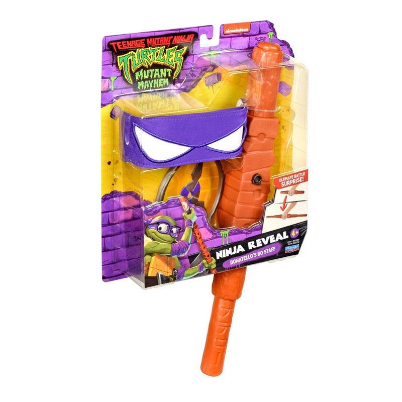Teenage Mutant Ninja Turtles: Mutant Mayhem Ninja Reveal Donatello's Bo Staff and Role Play Set