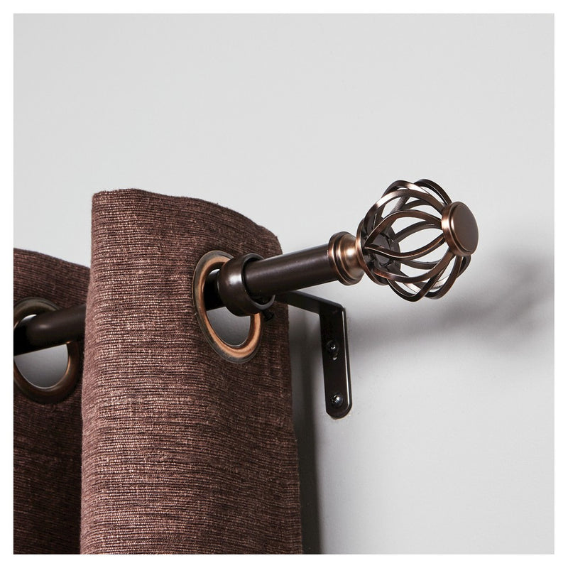 Loft by Umbra 36"-66" Cagio Curtain Rod - Oil Rubbed Bronze (LOCAL PICKUP ONLY)