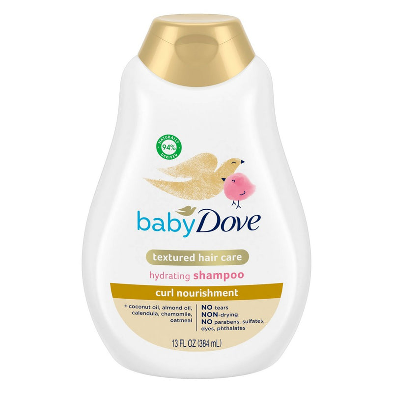 Baby Dove Curl Nourishment Textured Hair Care Hydrating Shampoo - 13 fl oz