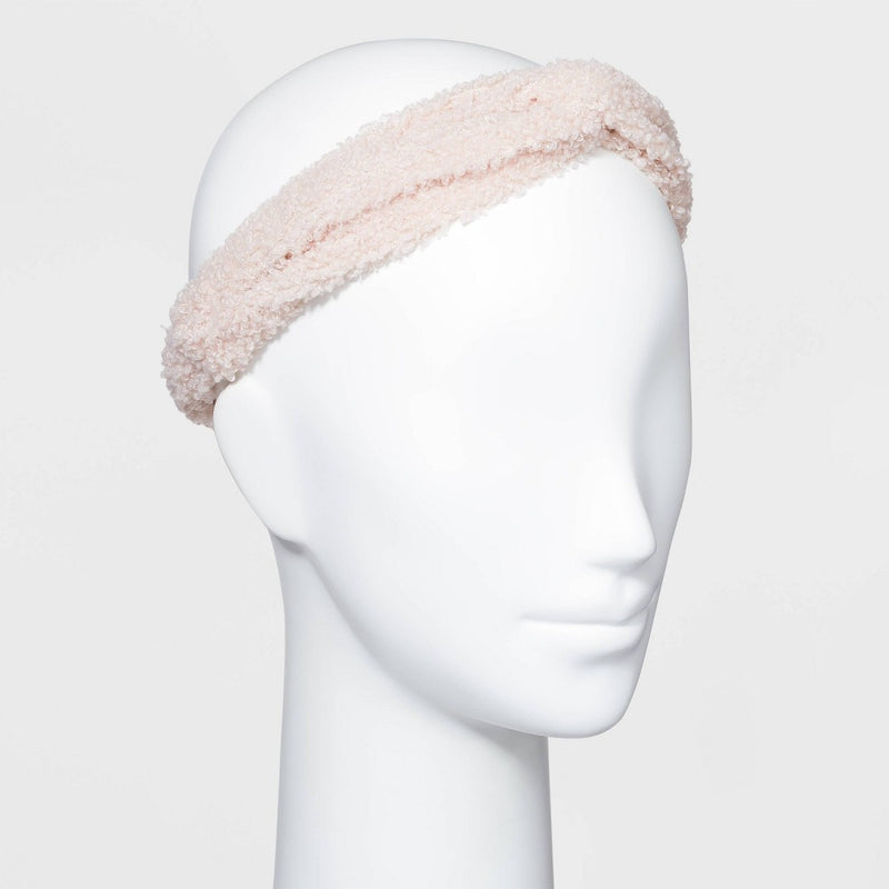 Large Sherpa Headband - Universal Thread Cream