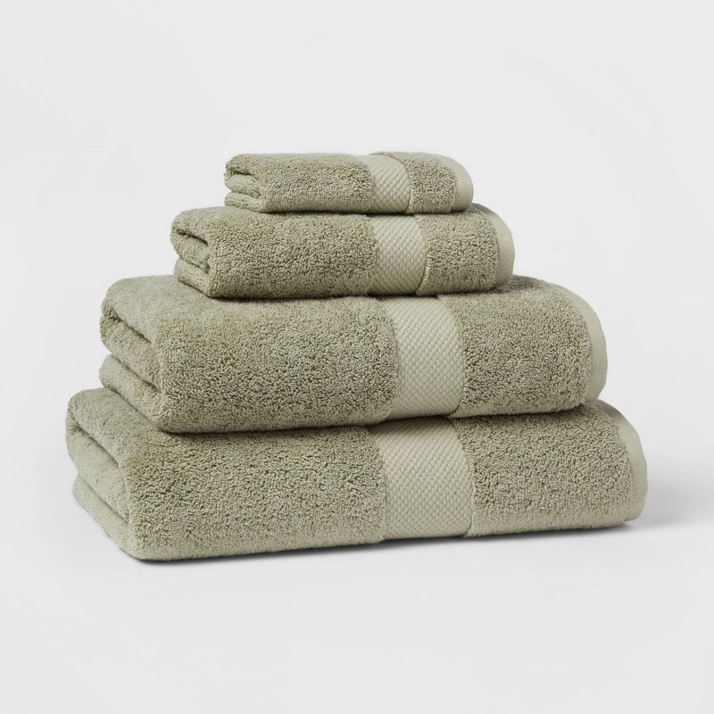 Performance Plus Bath Towel Light Green - Threshold