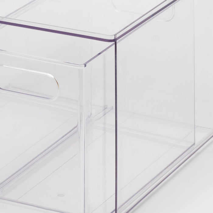 All Purpose 2 Drawer Storage Clear - Brightroom
