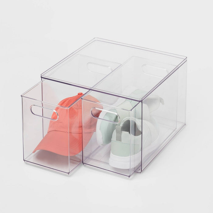 All Purpose 2 Drawer Storage Clear - Brightroom
