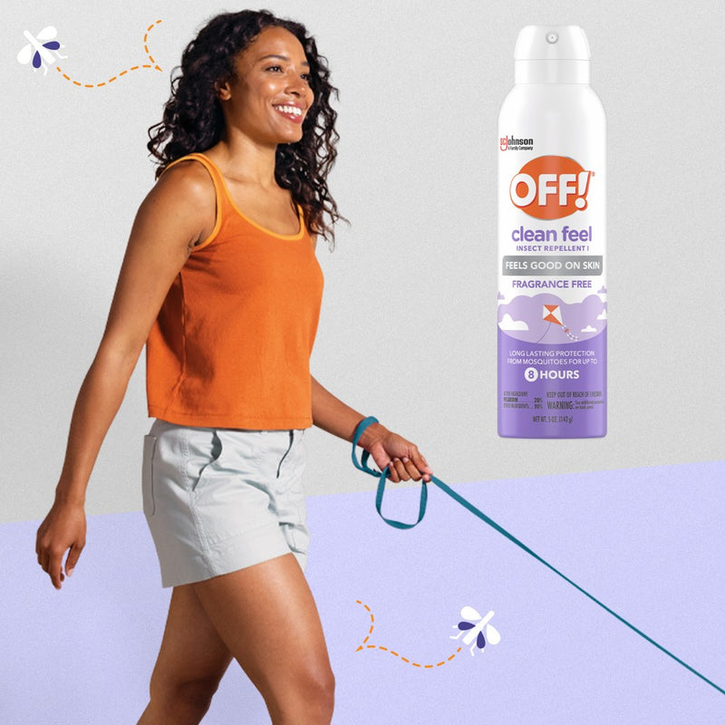 Off! Clean Feel Aerosol Insect Repellent - 5oz