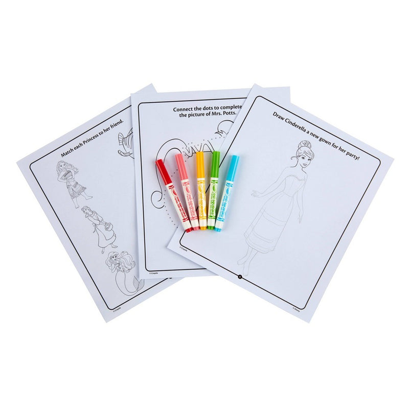 Crayola Princess Color & Sticker Activity Set