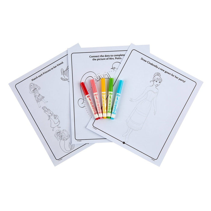 Crayola Princess Color & Sticker Activity Set