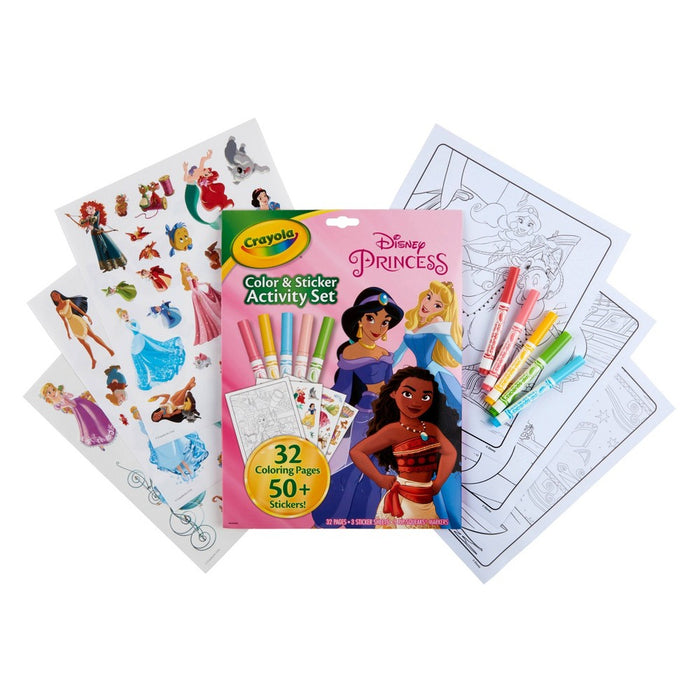 Crayola Princess Color & Sticker Activity Set
