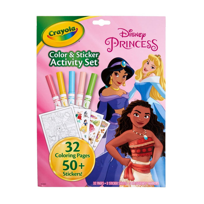 Crayola Princess Color & Sticker Activity Set