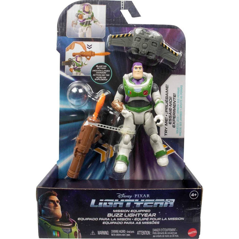 Disney Pixar Lightyear Mission Equipped Buzz Lightyear 5" Action Figure