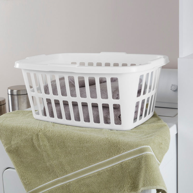 1.5bu Laundry Basket White - Brightroom (LOCAL PICKUP ONLY)