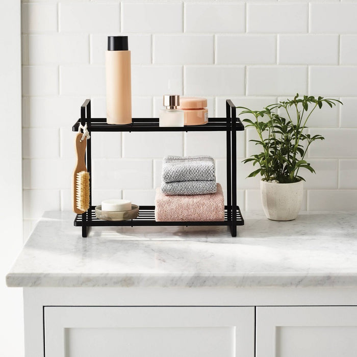 Tiered Vanity Organizer Black - Brightroom
