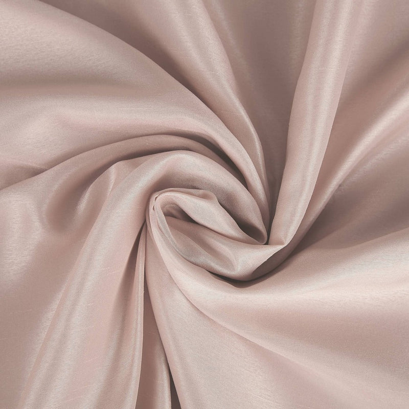 84"x50" Evelina Faux Dupioni Silk Thermal Extreme 100% Blackout Back Tab Curtain Panel Blush Pink - Sun Zero