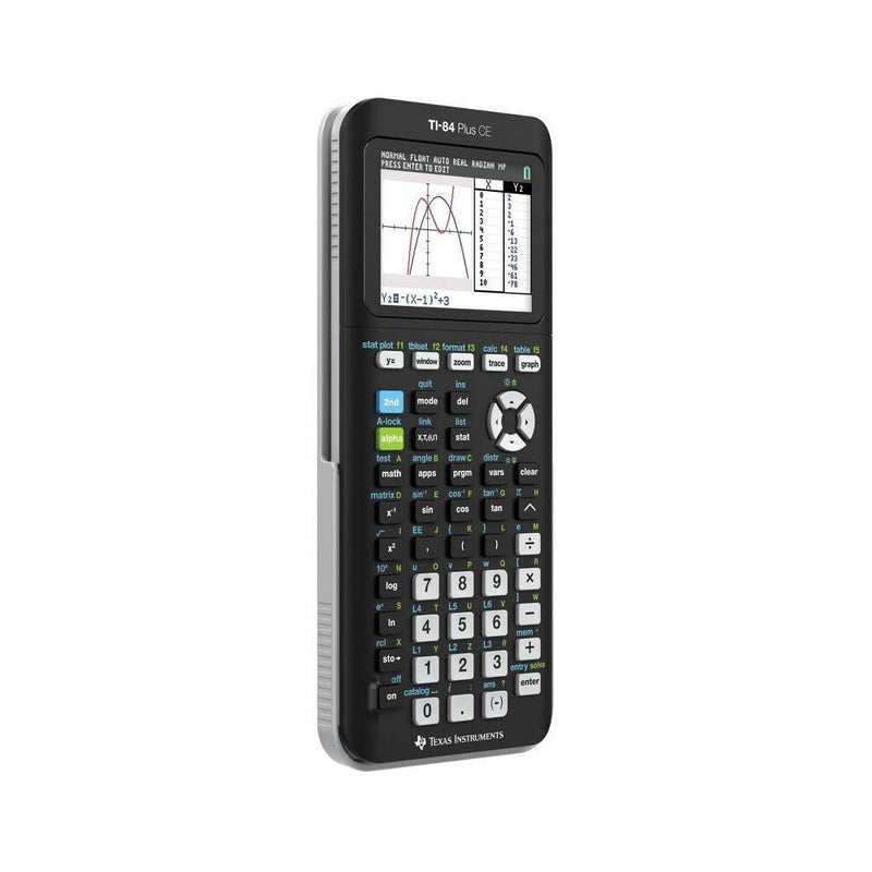 Texas Instruments 84 Plus CE Graphing Calculator - Black