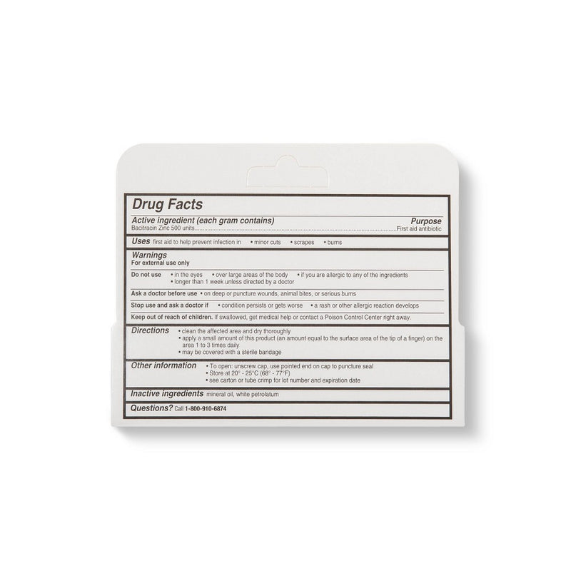 Bacitracin Antibiotic First Aid Ointment - 0.5oz - up & up