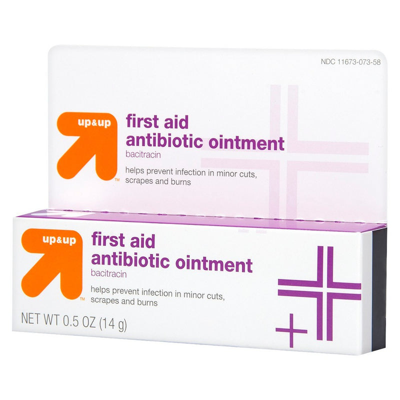 Bacitracin Antibiotic First Aid Ointment - 0.5oz - up & up