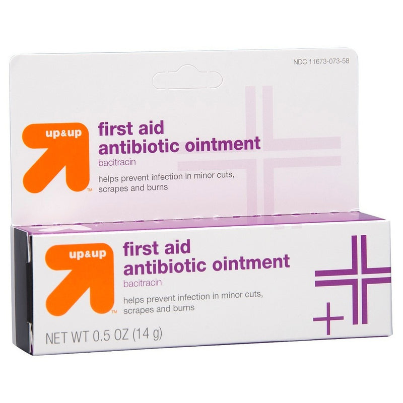 Bacitracin Antibiotic First Aid Ointment - 0.5oz - up & up