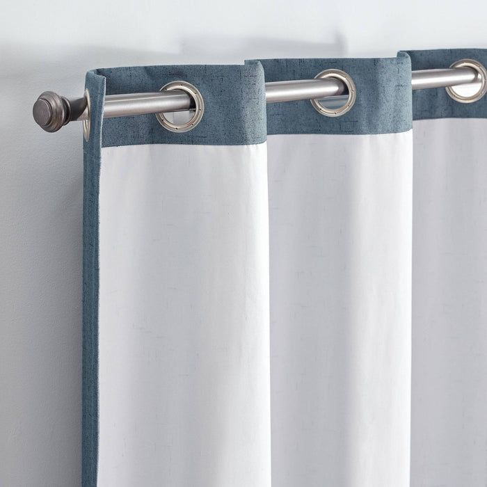 1pc 42"x63" Blackout Windsor Window Curtain Panel Slate - Eclipse