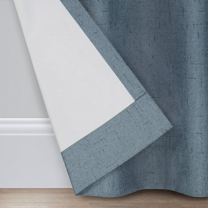 1pc 42"x63" Blackout Windsor Window Curtain Panel Slate - Eclipse